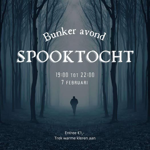 Bunkeravond -> Spooktocht @ Jeugdhuuske